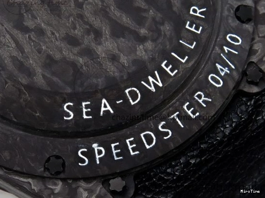 MiroTime 0311 QuickDry Sea Dweller 43mm Carbon DIWF Best Edition Graffiti Dial on Black Nylon Strap A 1669